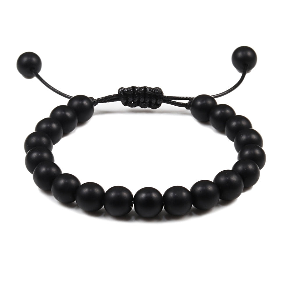 Adjustable Tiger Eye Beads Bracelets Red Energy