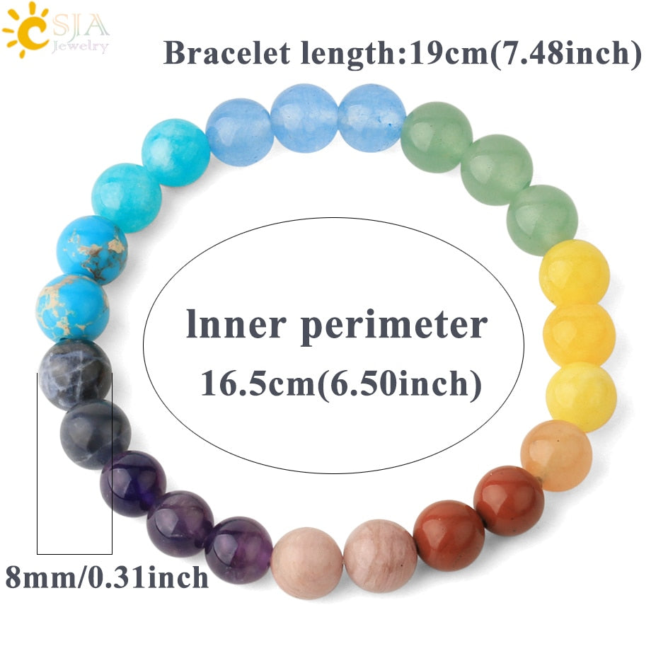 Bracelet for Women Natural Stone Crystal Bracelets Femme