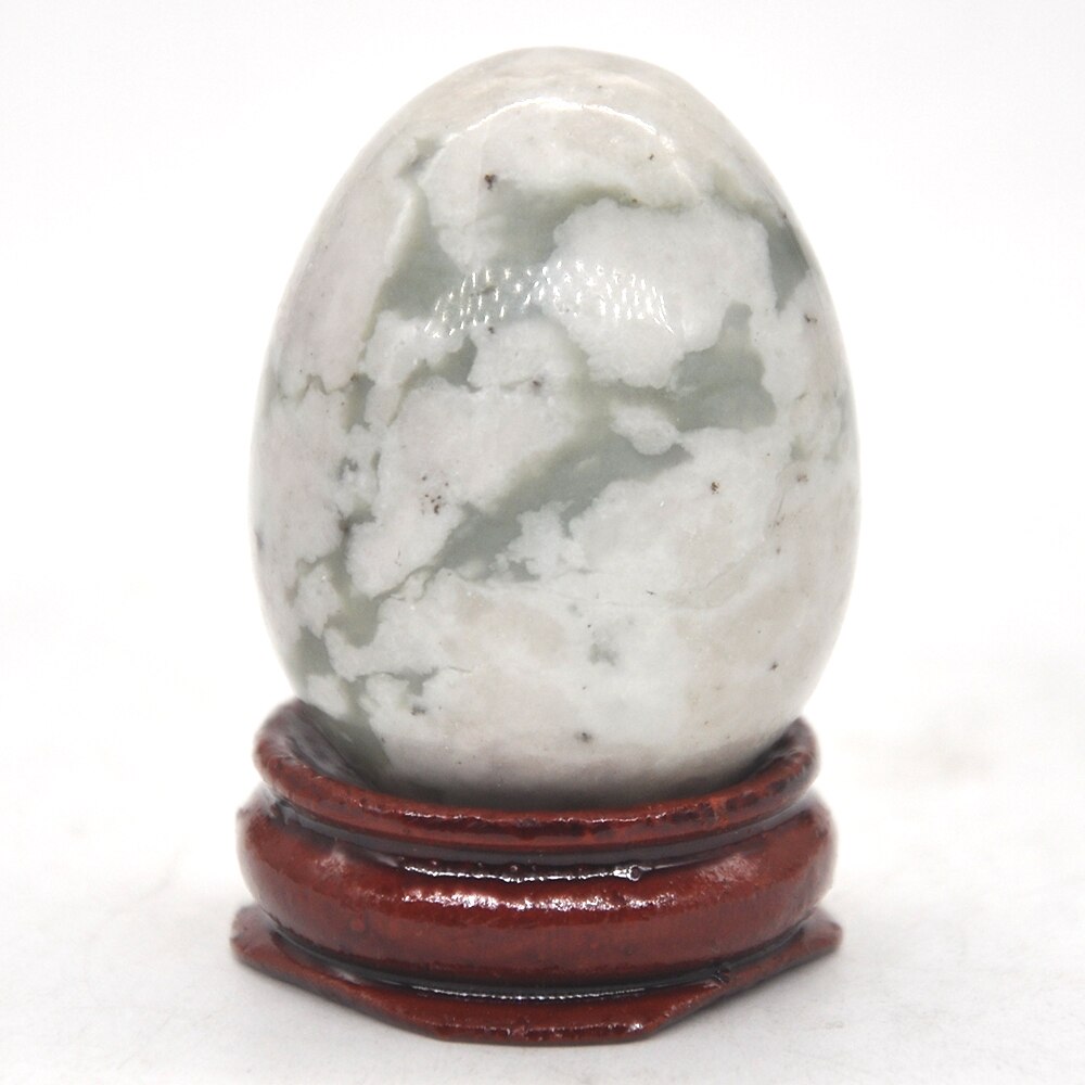 Egg Shaped Stone Natural Healing Crystal Kegel