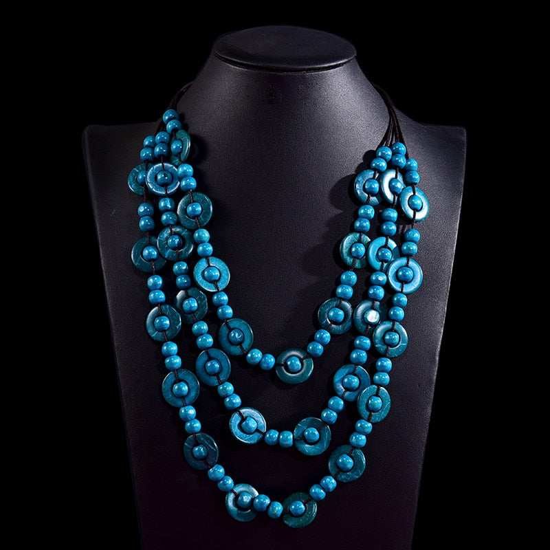 UDDEIN Bohemia Ethnic Necklace & Pendant