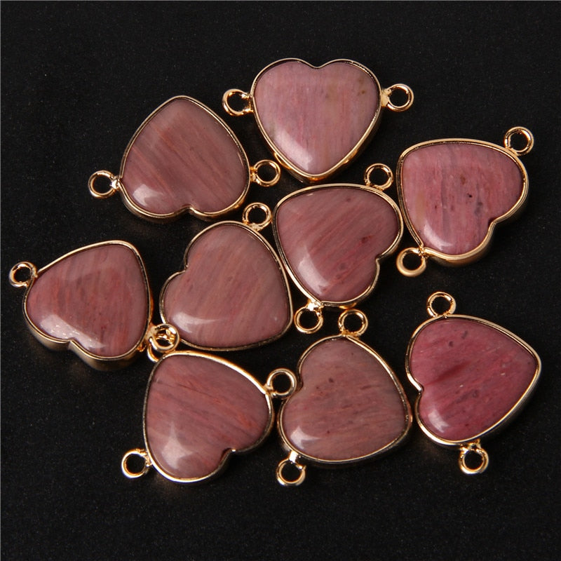 New Arrival Natural Stone Crystal Pendant Charm