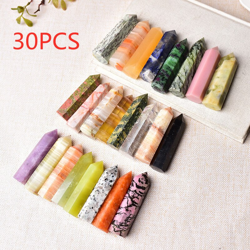 Natural Stones Crystal Point Random Collocation
