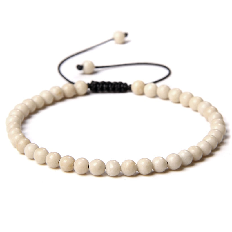 Handmade Natural Agates Jades Quartz Stone Beaded
