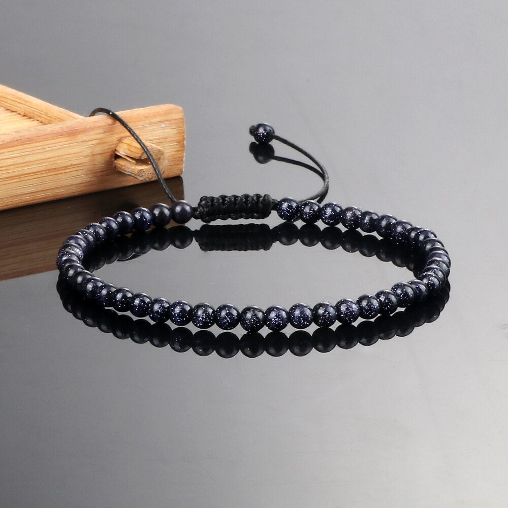 Blue Sandstone Beads Bracelets & Bangles for Women