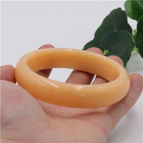 Natural Yellow Chinese Jade Bracelet Bangle