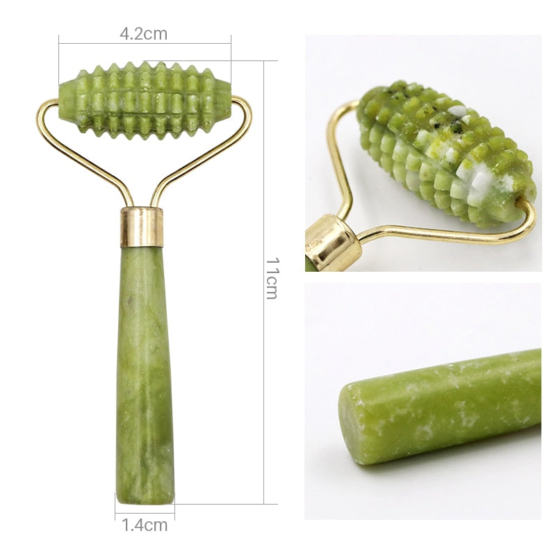 Facial Massage Roller Guasha Board Double Heads