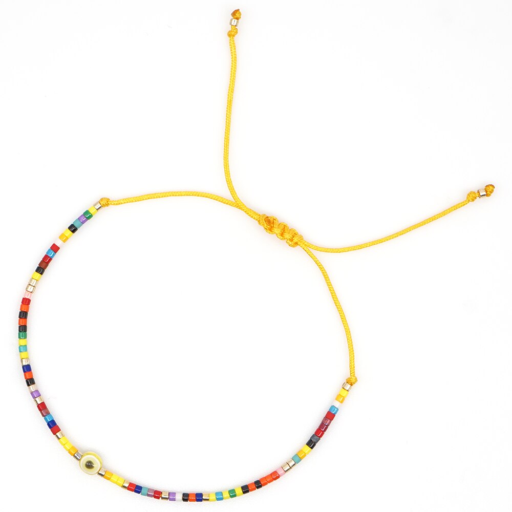 Greek Eye Braclet Turkish Evil Eye Bracelet Tiny String