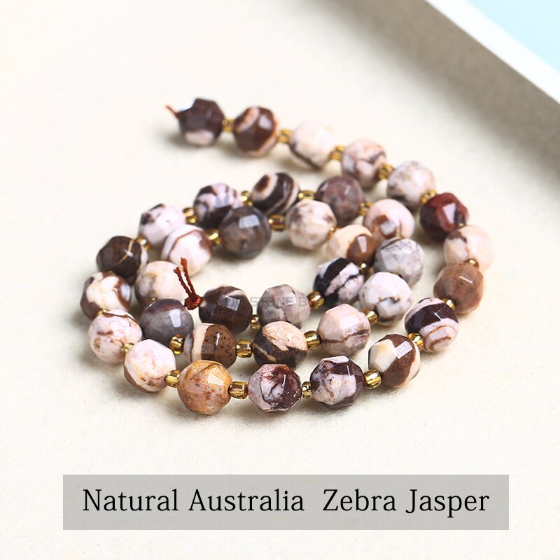 Natural Olive Beads Jasper Opal Howlite Lepidolite Stone