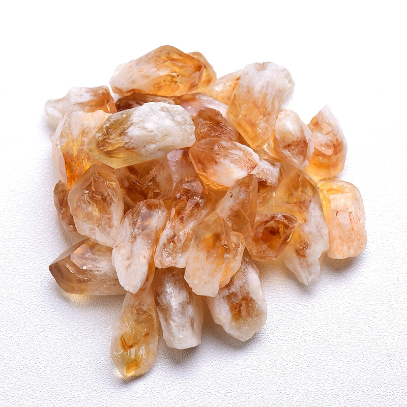 Citrine Ore crystal Repair Rock Mineral Specimen Collection