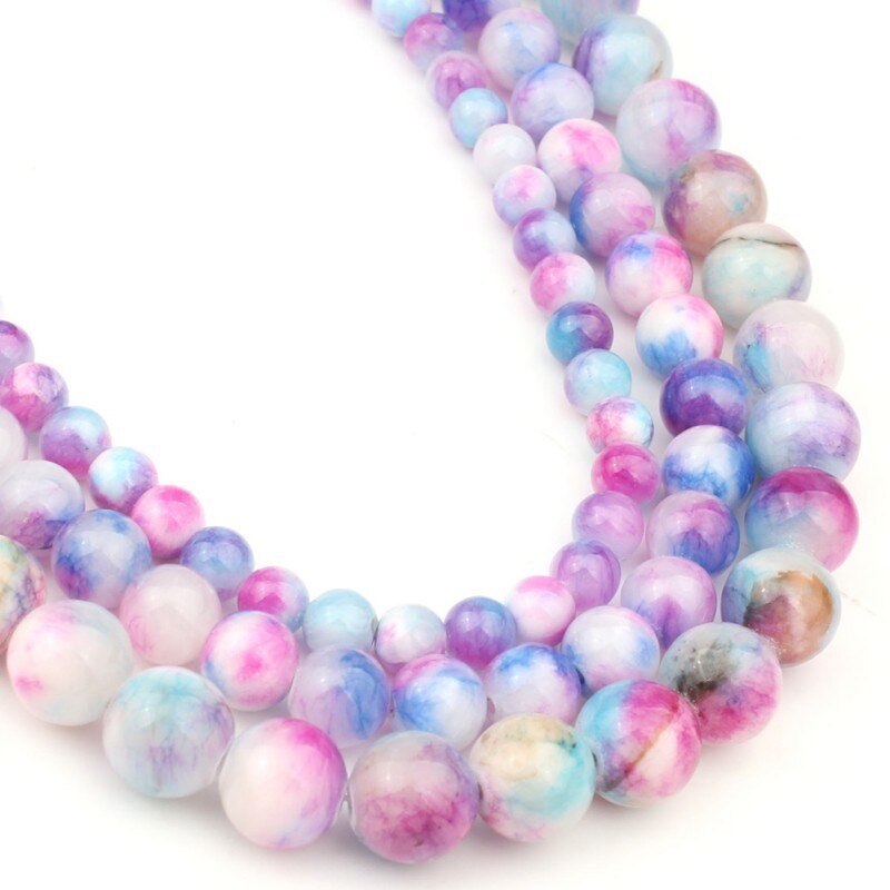 Natural Stone Purple Colorful Persian Jade
