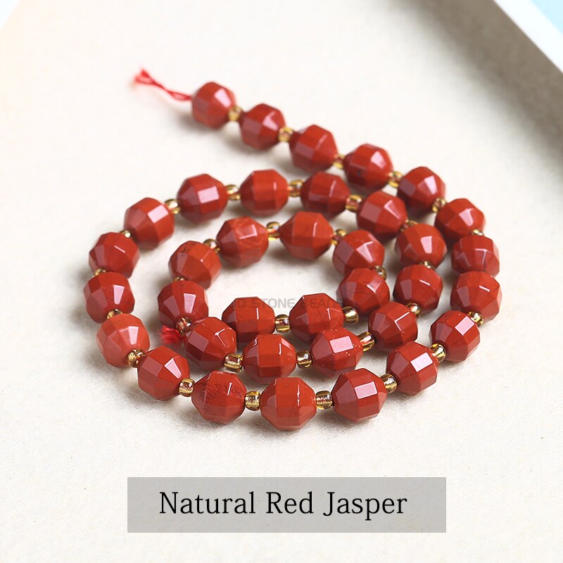 Natural Olive Beads Jasper Opal Howlite Lepidolite Stone