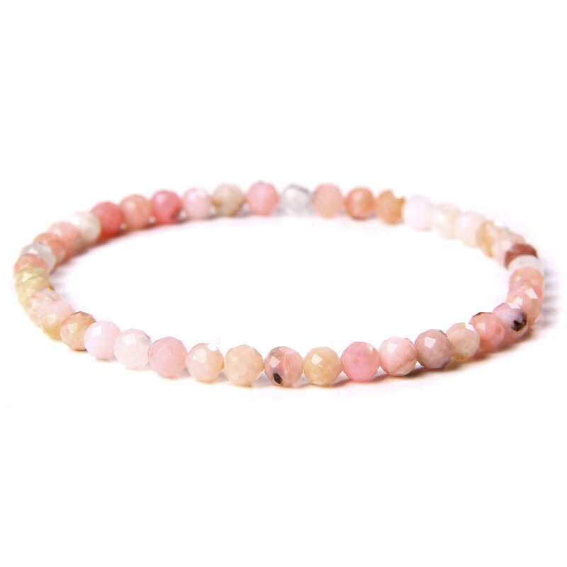 Minimalist Healing Tiny crystal stone Beads Bracelets