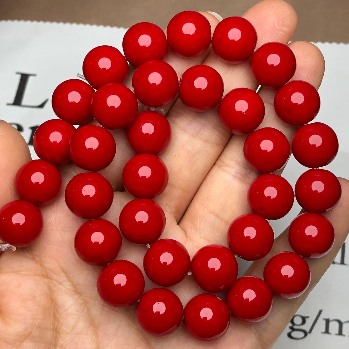 Red Coral Jades Beads Natural Stone Beads