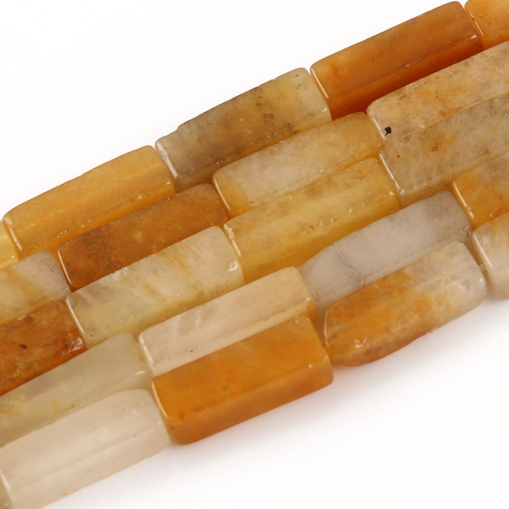 Natural Stone Rectangle Tiger Eye Labradorite Opal Jades