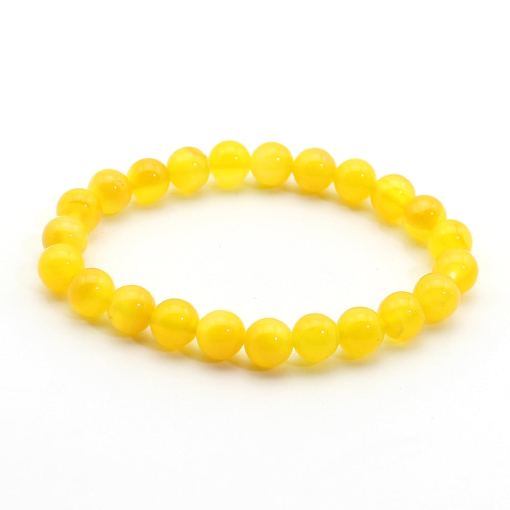 Women Men Natural Stone Quartz Bracelets Tiger Eye