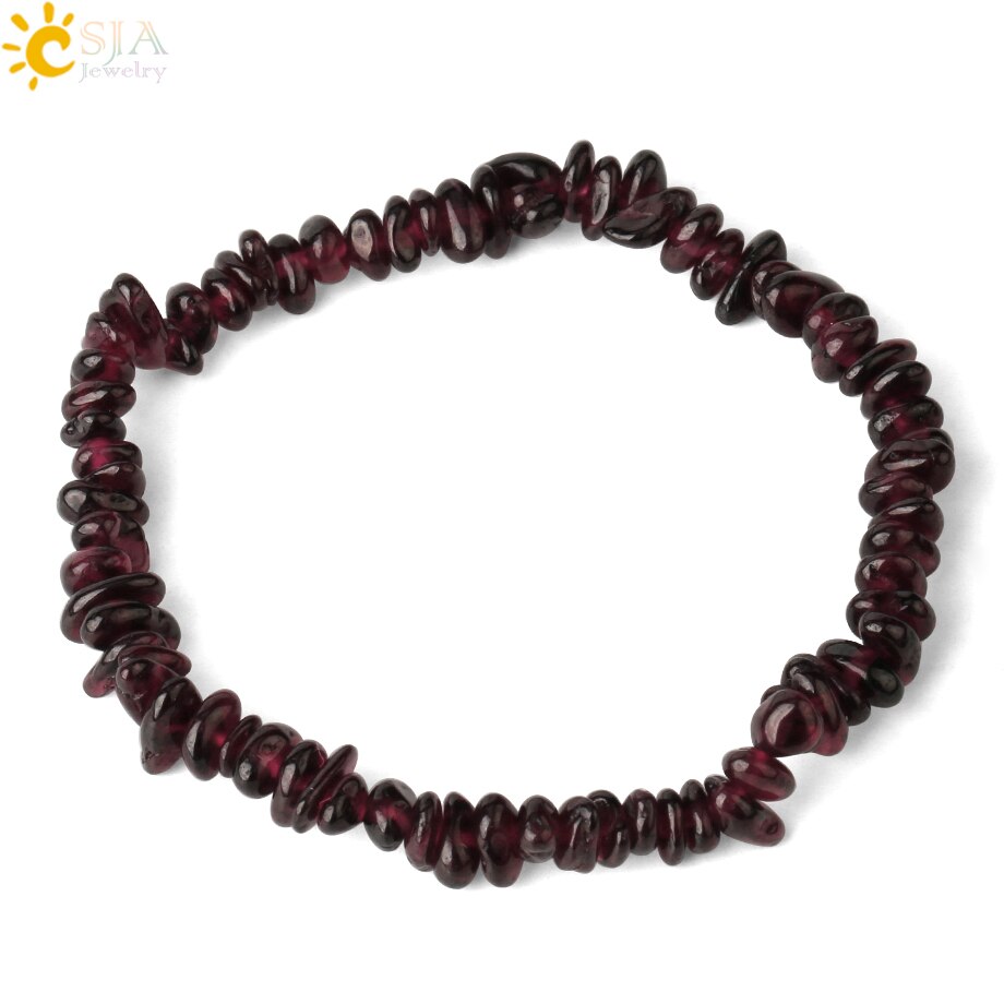 Irregular Chips Natural Stone Bracelet Asymmetry