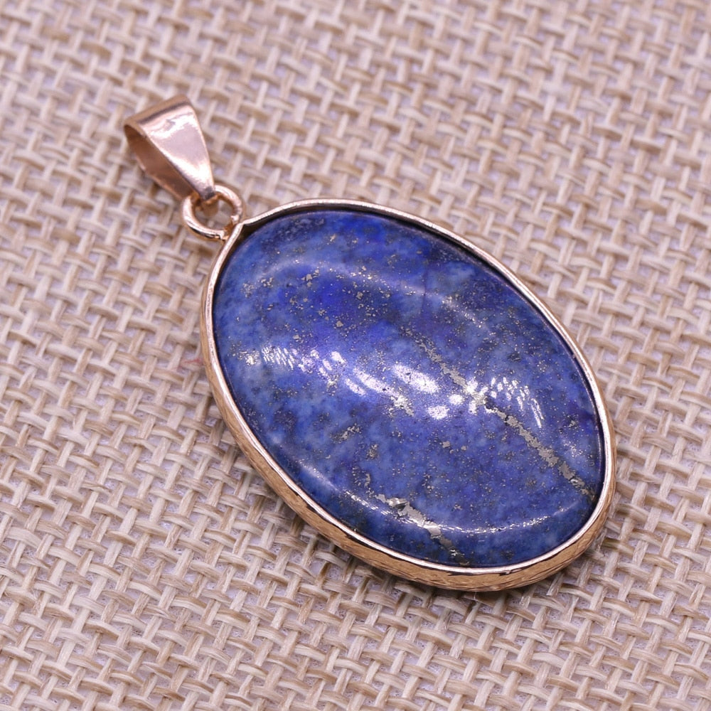 Stone Lapis lazuli Pendant Turquoises Yellow Jades