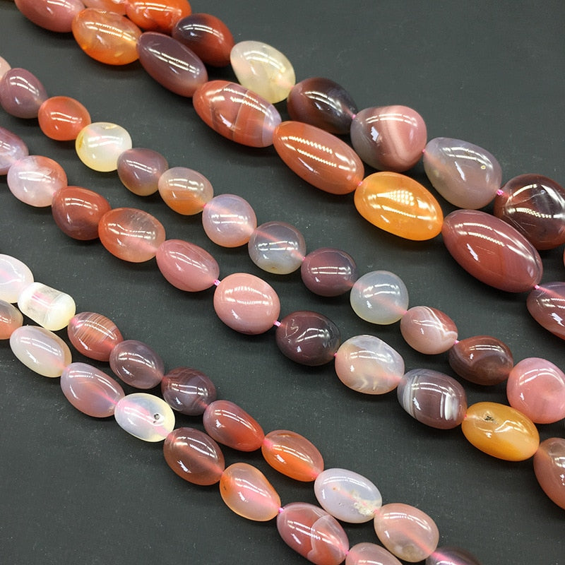 Natural stone irregular shape loose beads Crystal