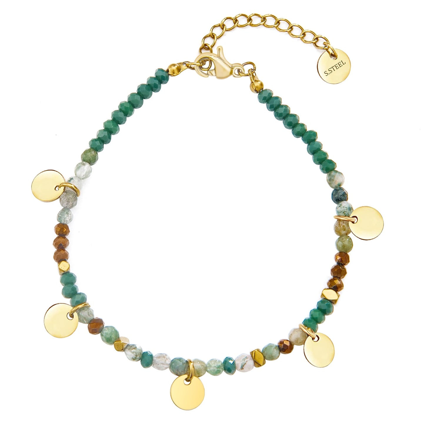 Beaded Bracelet Five Colors Round Bracelet