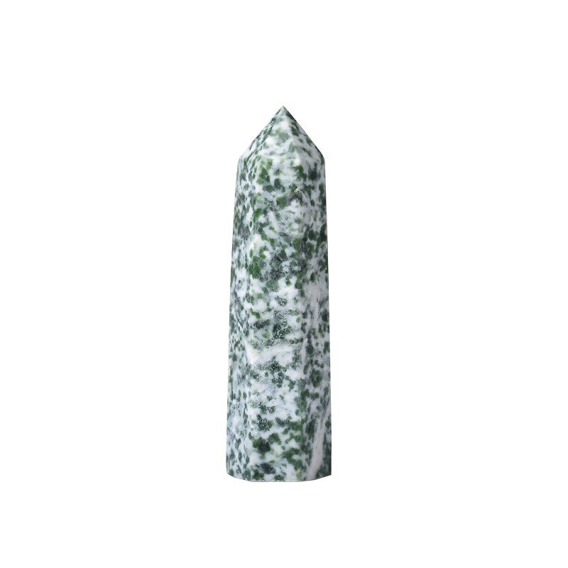 Natural Crystal Stones QingHai Jade Green