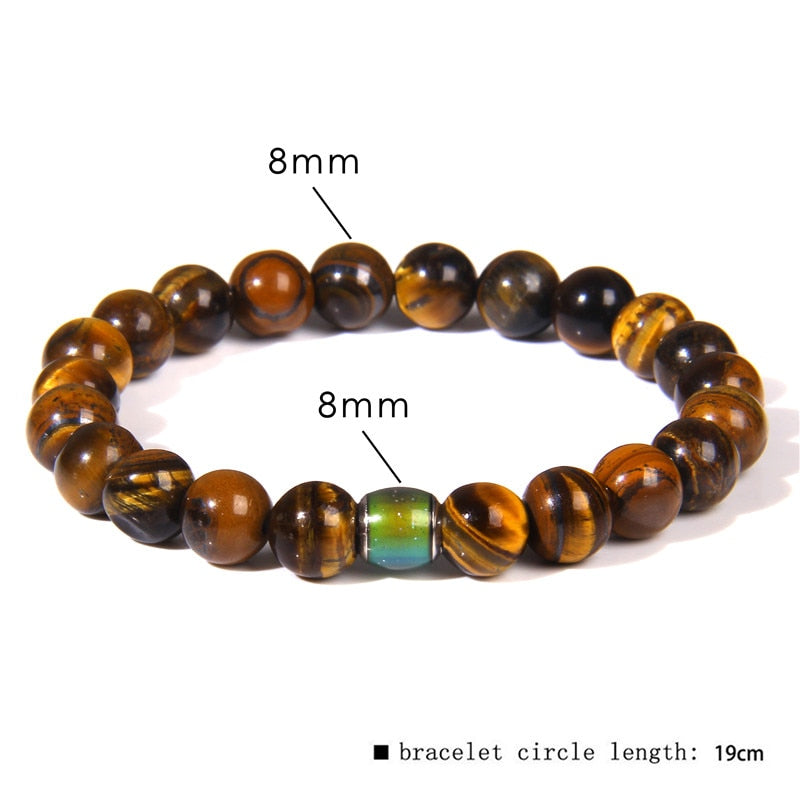Changing Color Bracelet Fashion Natural Stone Beads