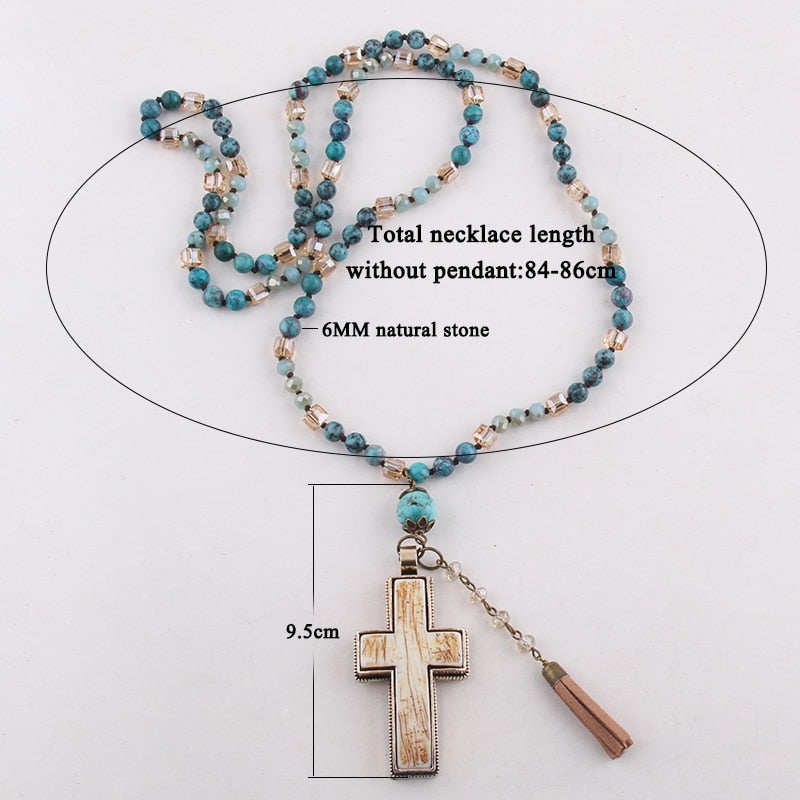 Bohemian Jewelry Accessory Multi Natural Stones