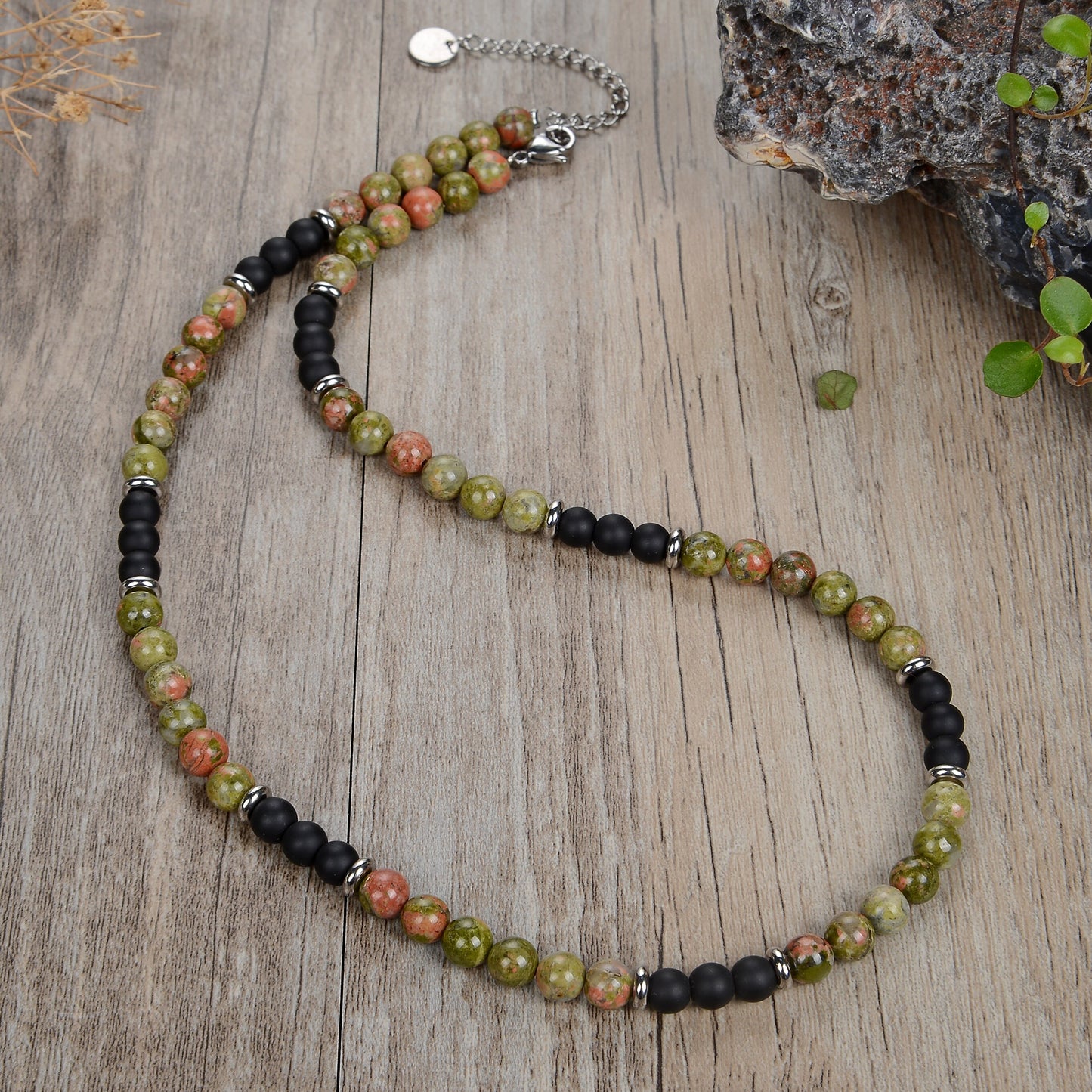 New natural tiger's eye stone black gallstone beads