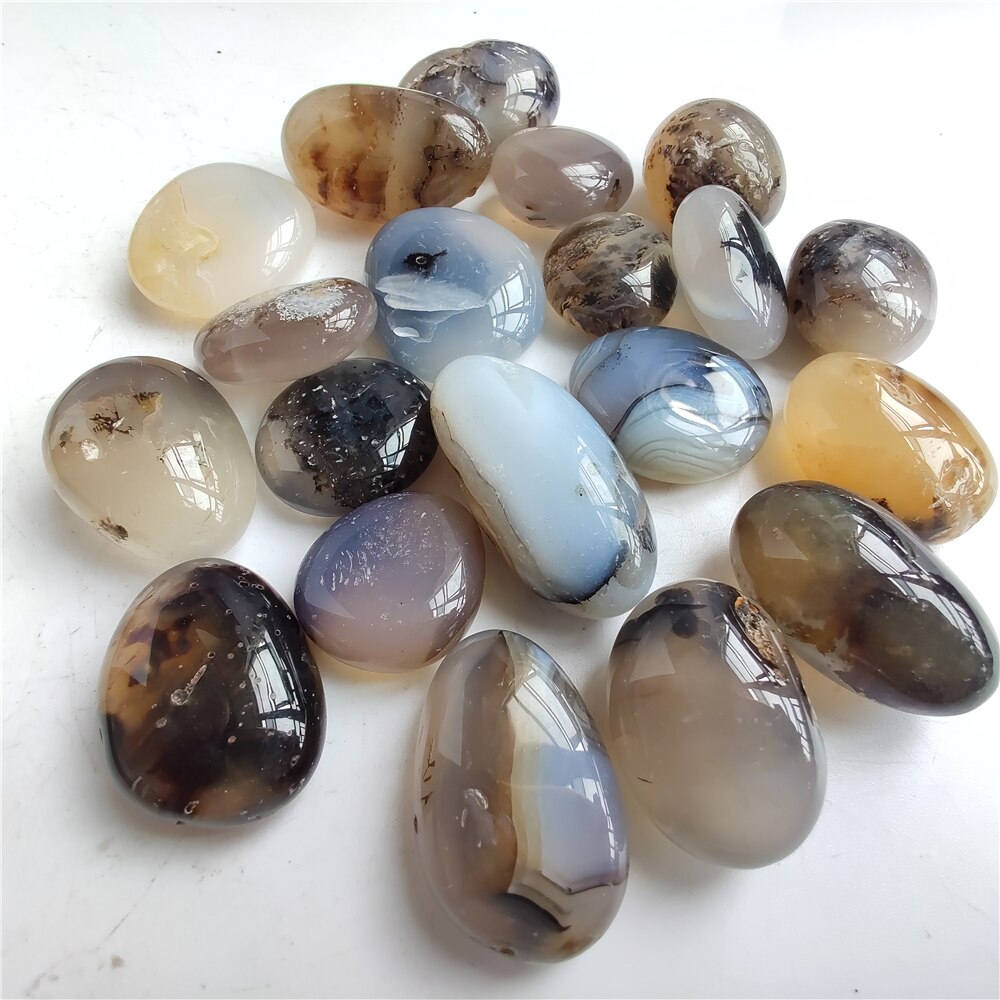 Ocean Chalcedony Aquatic Agate Polished Energy Stone
