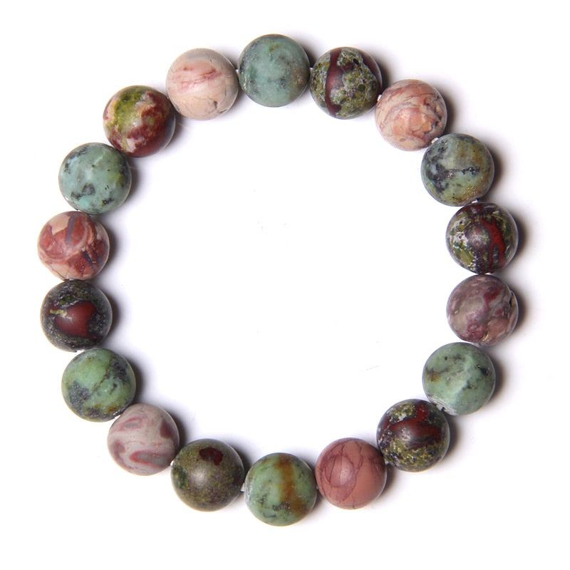 Universe Eight Planets Bracelet Men Natural Stone