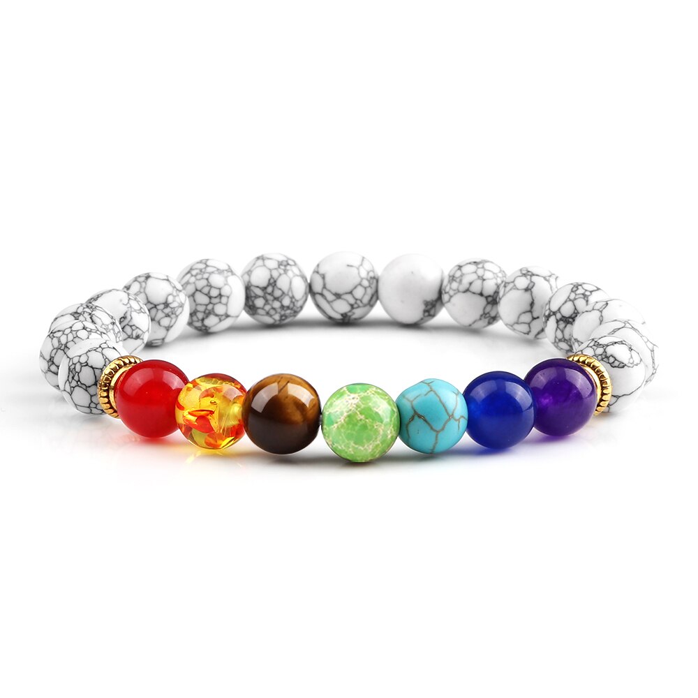 Chakra Beads Bracelet Fashion Charm Natural Stone