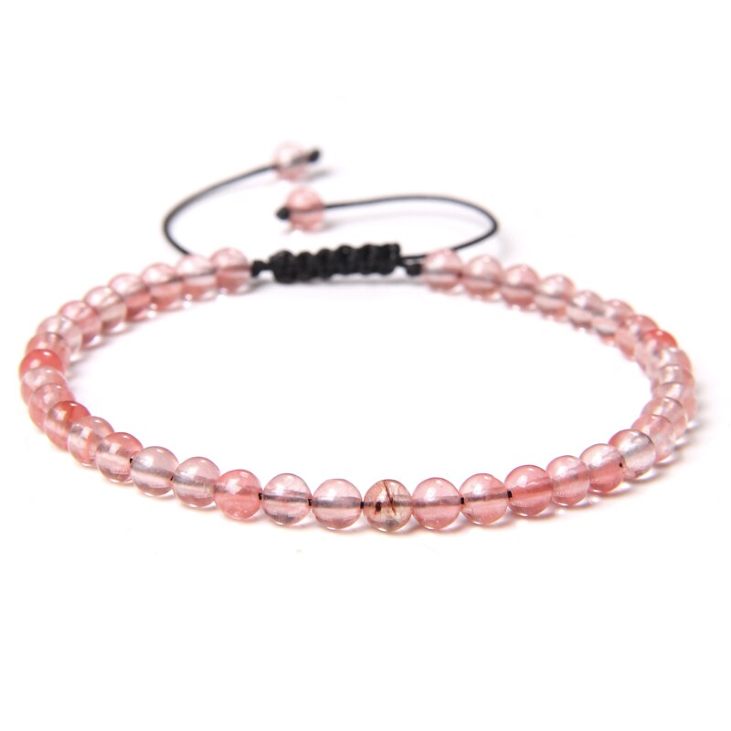 Vintage Natural Stone Bracelet Men Chakras Beads