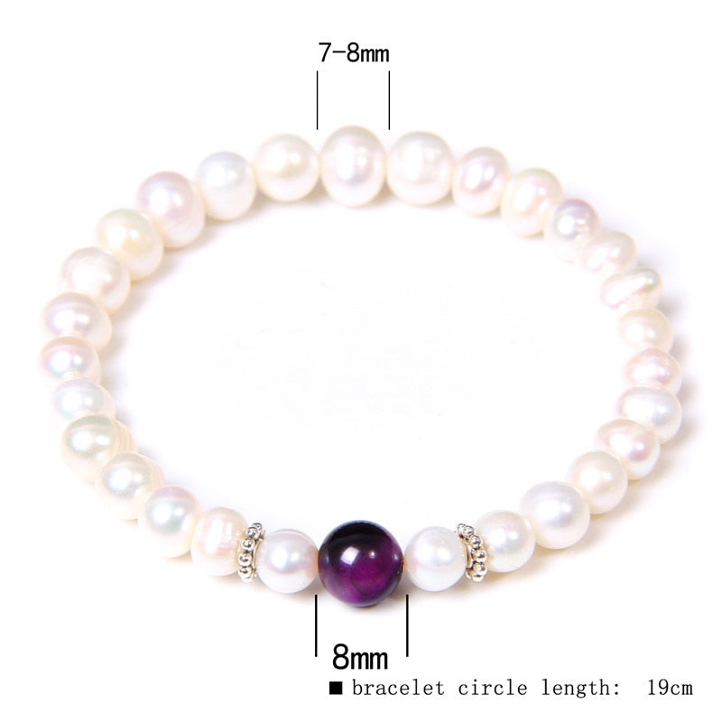 Freshwater Pearl Bracelets Elegant Baroque Pearls
