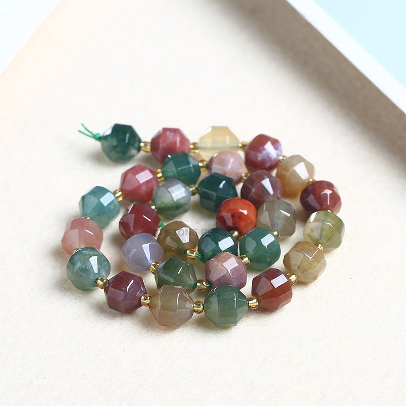 Red Crystal Agates Amethysts Turquoises Beads
