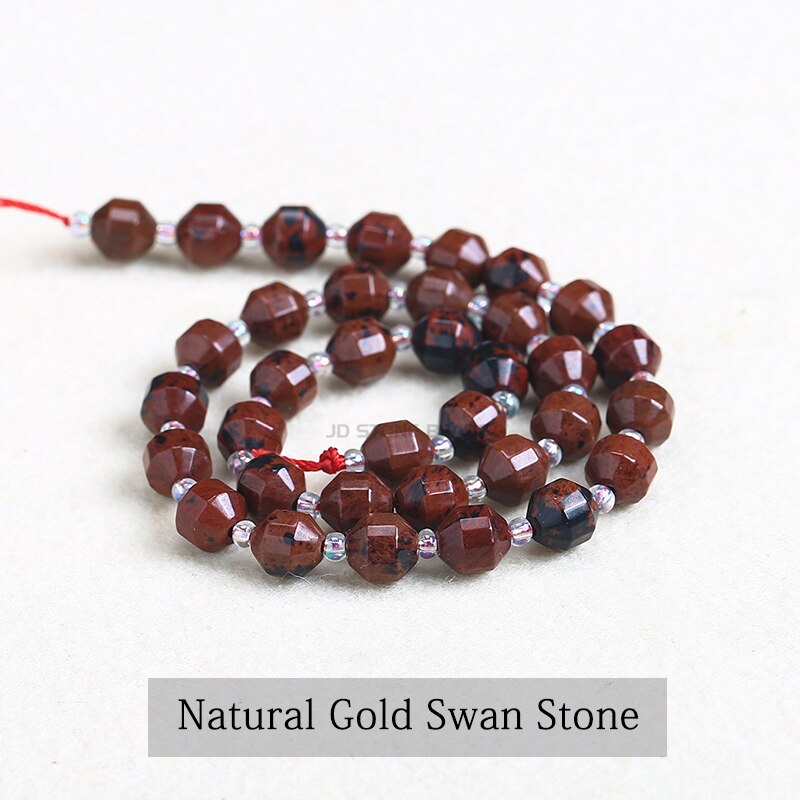 Natural Olive Beads Jasper Opal Howlite Lepidolite Stone