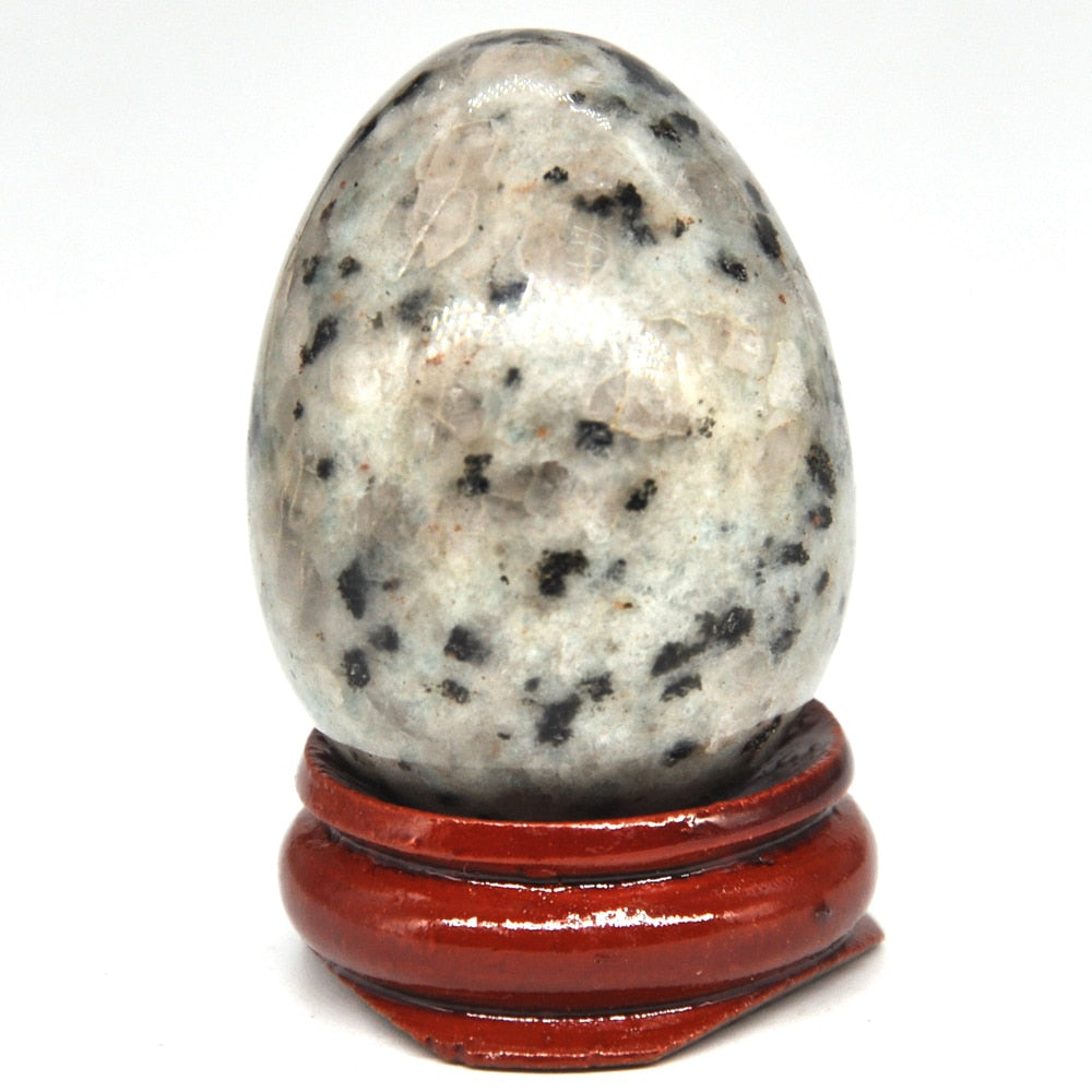 Egg Shaped Stone Natural Healing Crystal Kegel