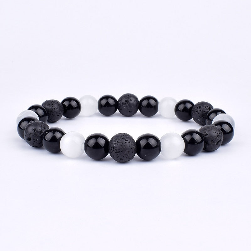 Tiger Eye Obsidian Hematite Beads Bracelets Magnetic