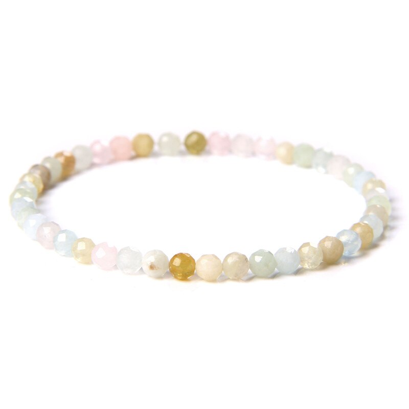 Minimalist Healing Tiny crystal stone Beads Bracelets