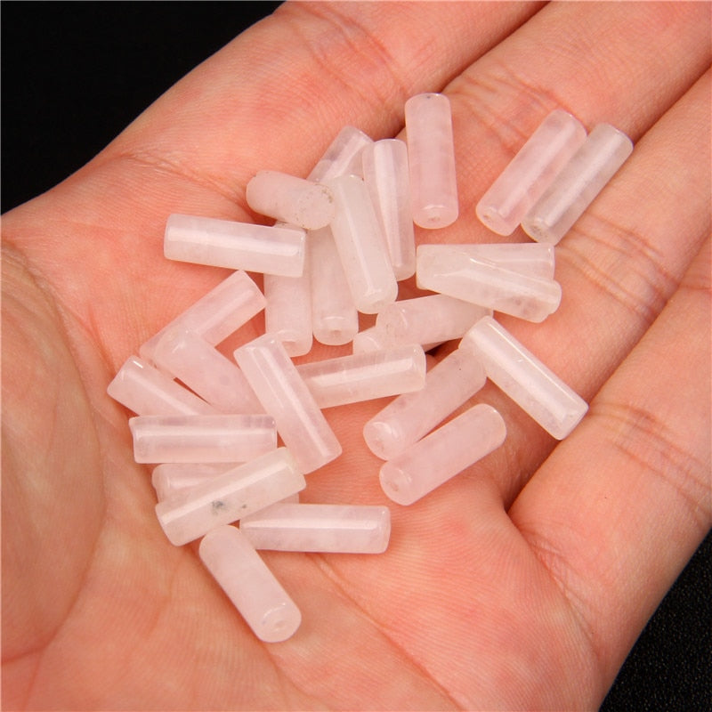 Cylinder Shape Stone Beads Jaspers