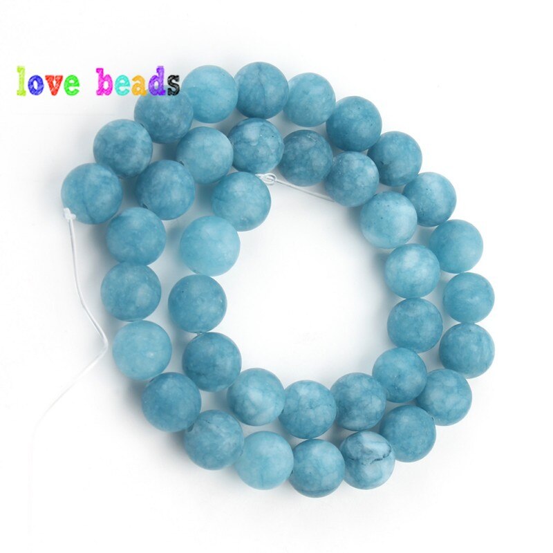 Matte Stone Beads Dull Polish Amazons Jades