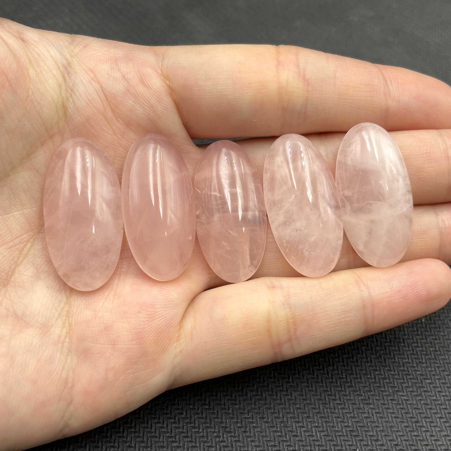 Cabochon Natural Oval Agates Opal Crystal Quartz Jades