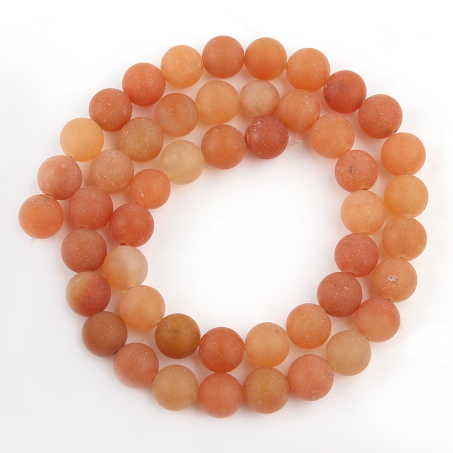 Natural Green Aventurine Jades Round Loose Stone