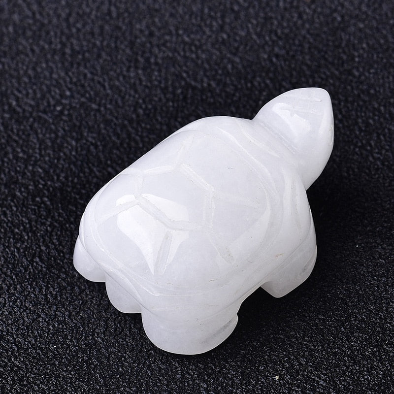 Crystal Rose Quartz Tortoise Amethyst Opal Animals