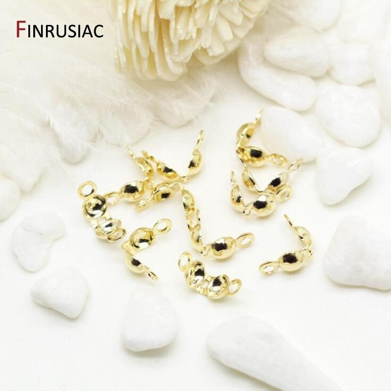 Crimp Bead Tip Knot Cover Supplies For Jewelry