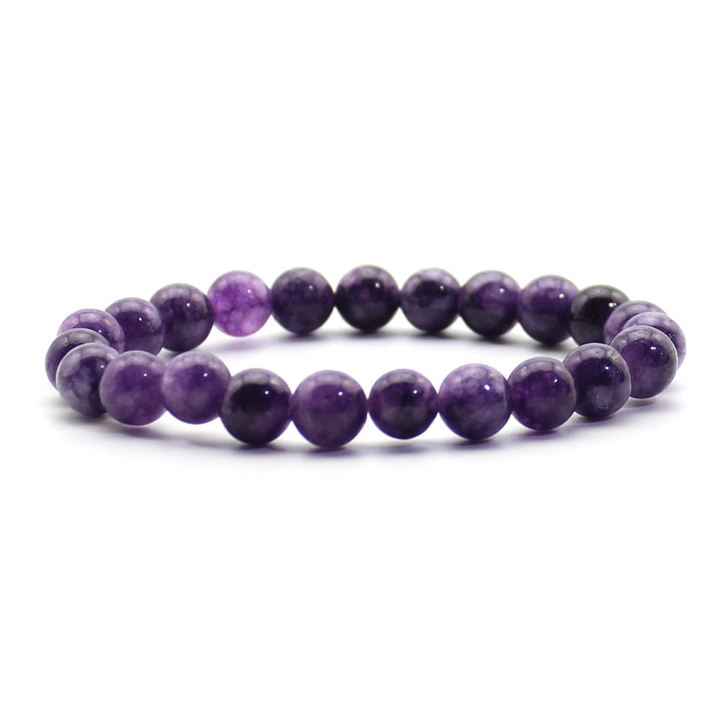 Women Men Natural Stone Quartz Bracelets Tiger Eye