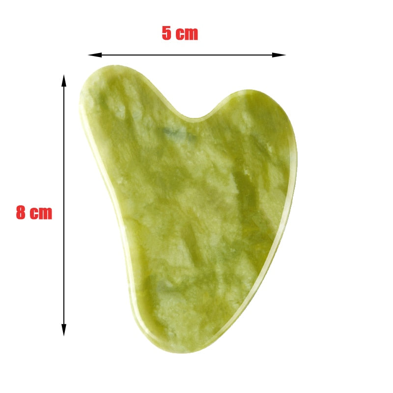 Natural Stone Jade Gouache Scraper Facial
