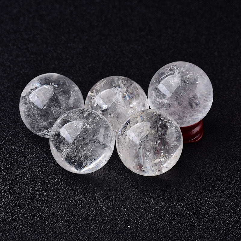 Crystal Ball Clear Quartz Energy Healing Stone
