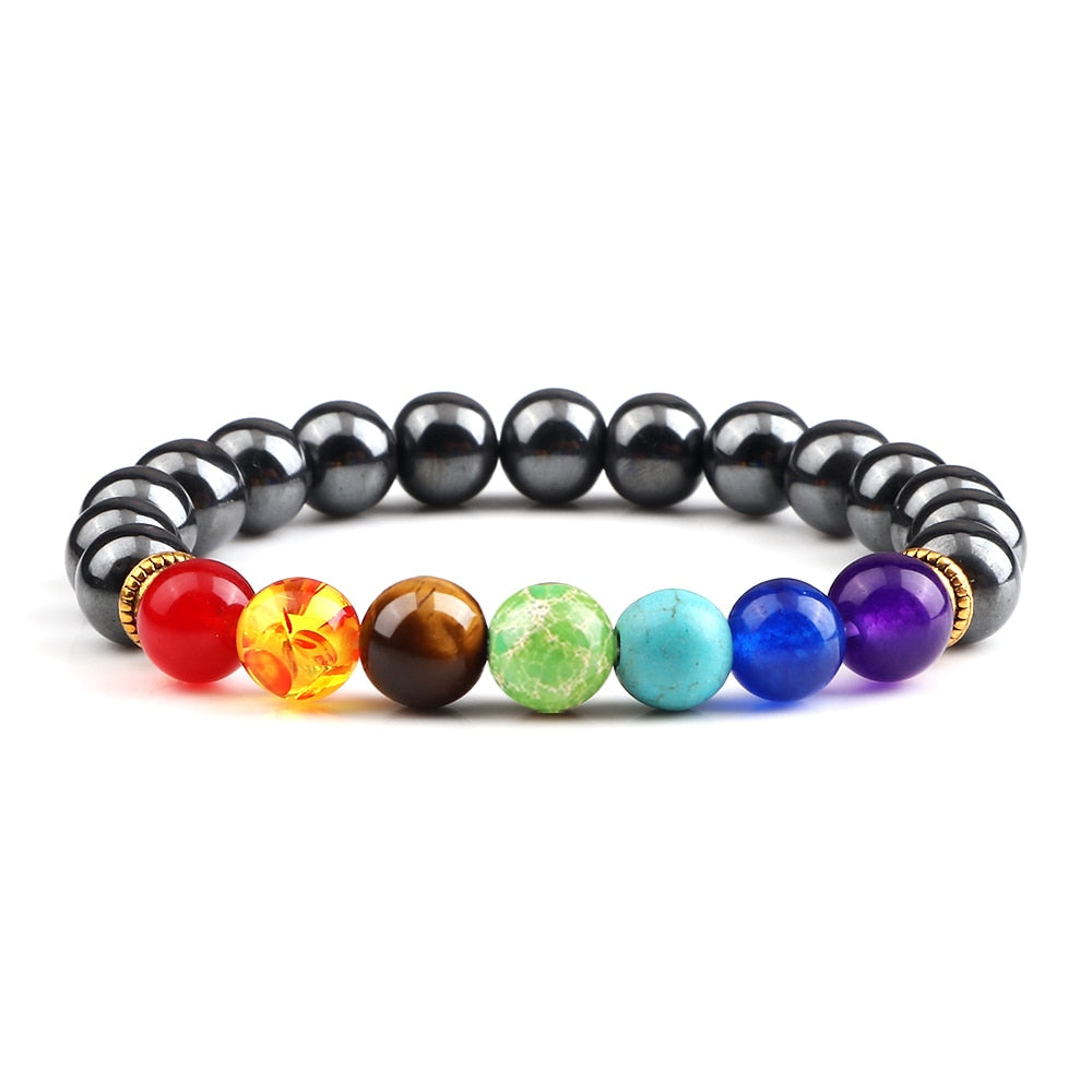 Chakra Beads Bracelet Fashion Charm Natural Stone