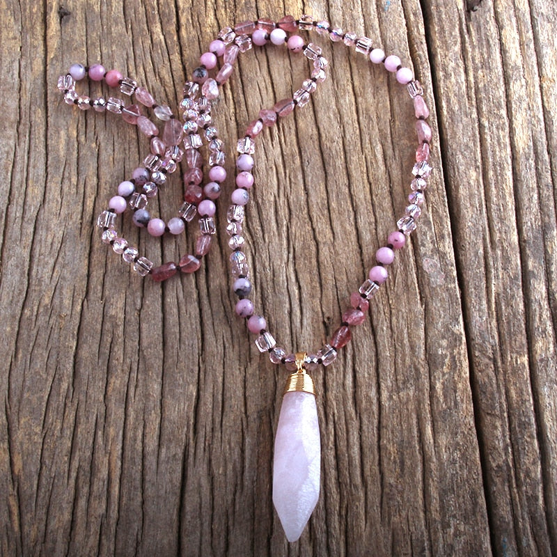 Jewelry Random Shape Natural Stones /Glass Crystal