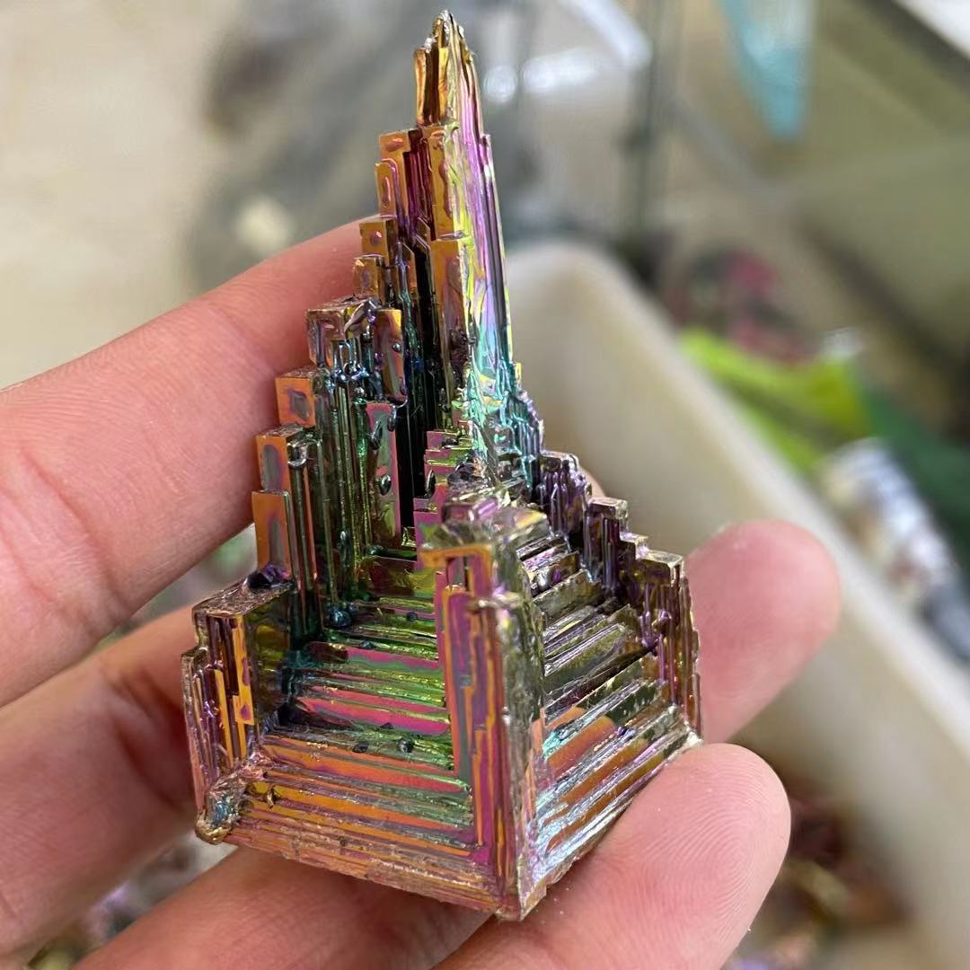 Bismuth natural stone decoration Bismuth colorful