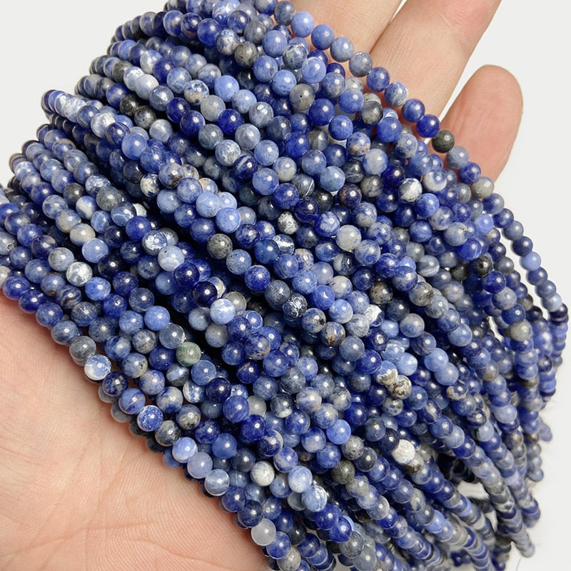 Natural Jades Agates Stone Beads Loose Isolation